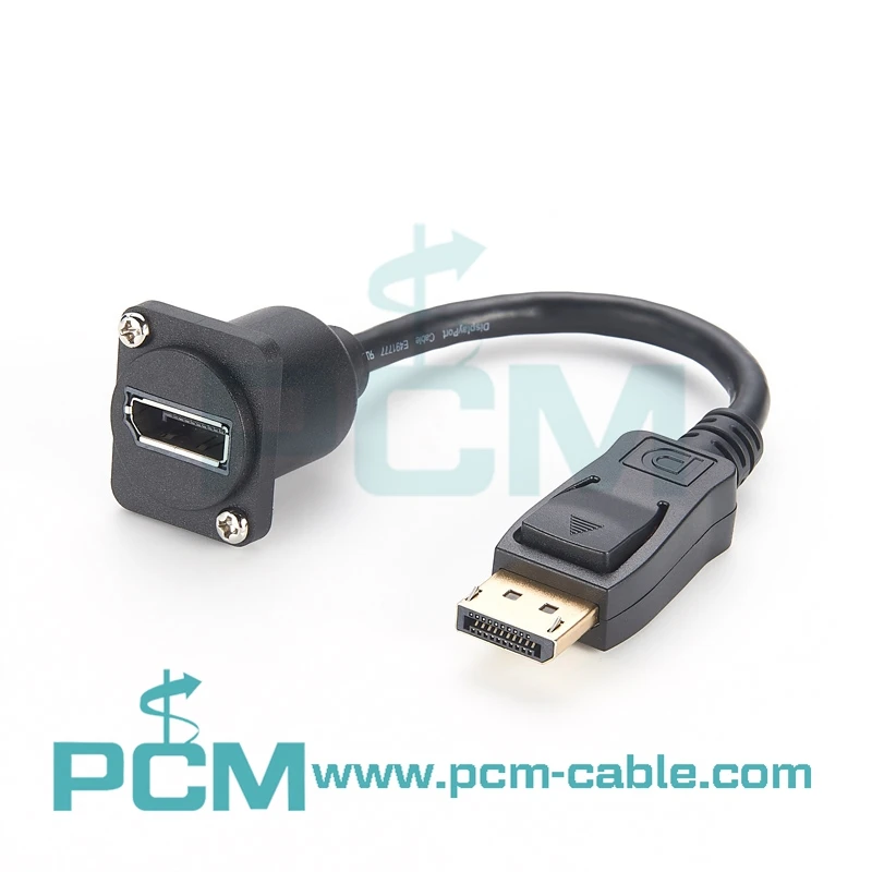 we are a manufacturer of Displayport Feed Through Cable D-Shape Housing