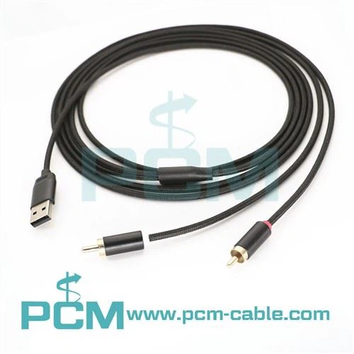 Como faço para conectar cabos RCA a um amplificador?