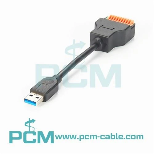 USB 3.0 Para o cabo do bloco de terminais