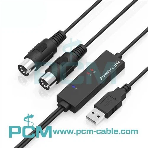 Cabo de interface USB MIDI