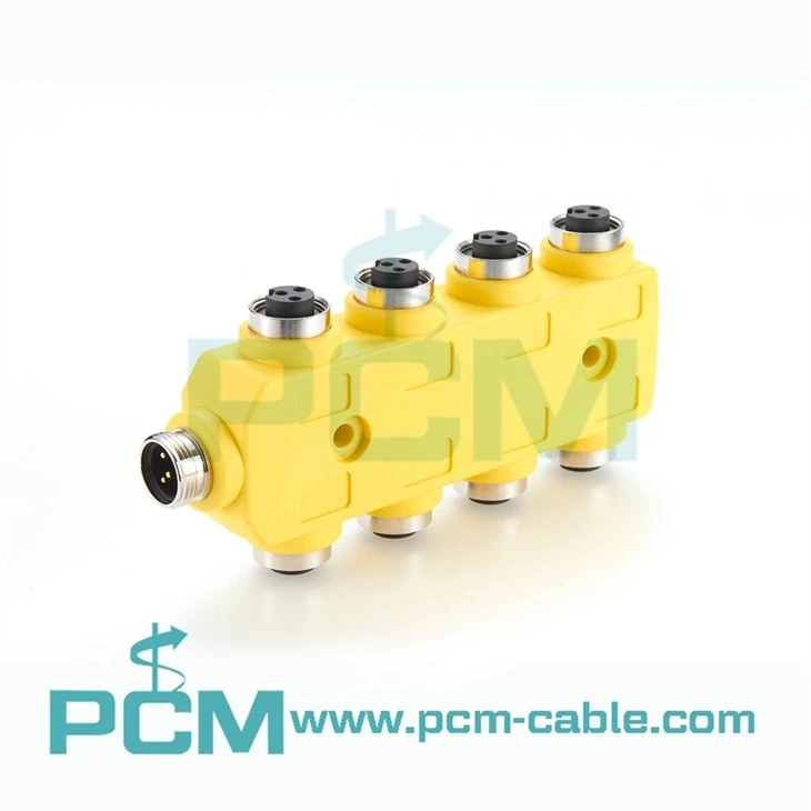 Actuator Sensor Junction Box 8 Ports 78 mini-change IO Port 4 Pole
