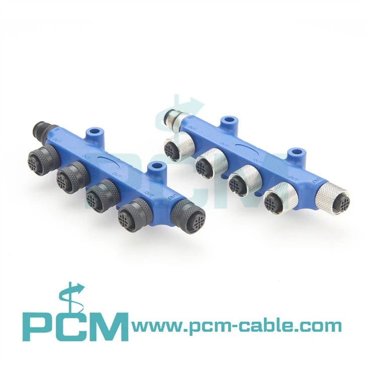 Conector em T de quatro vias NMEA 2000