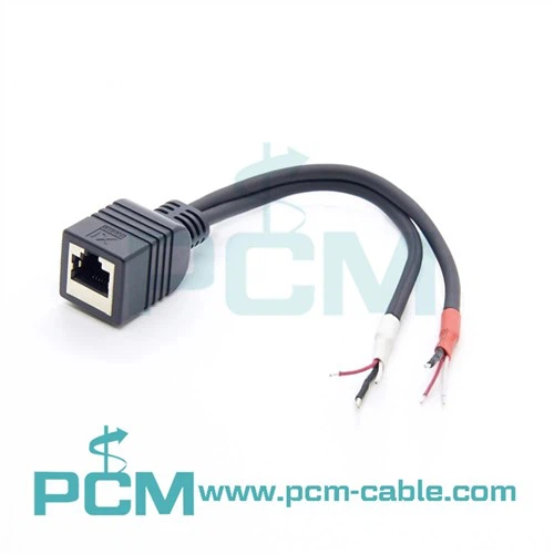 Adaptador duplo não terminado para RJ45 fêmea