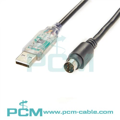 FTDI USB para cabo CAT 62 de programação Mini DIN