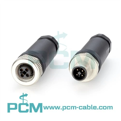 Conector M12 com código T