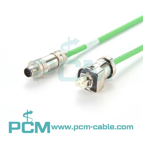 Cabo de sinal DRIVE CLIQ RJ45 para M12