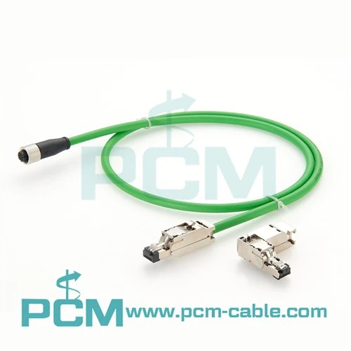 Cabo de conexão IE M12 para RJ45