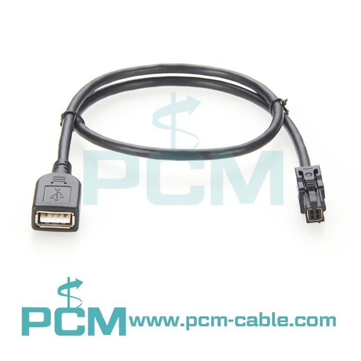 USB IEEE 1394 Cable 4 Pin HSC HSL Automotive Connector