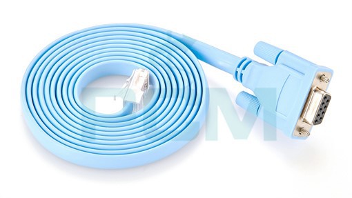 Rollover Console Cable DB9 Female to RJ45 Male Rollover Console Cable DB9 Female to RJ45 Male