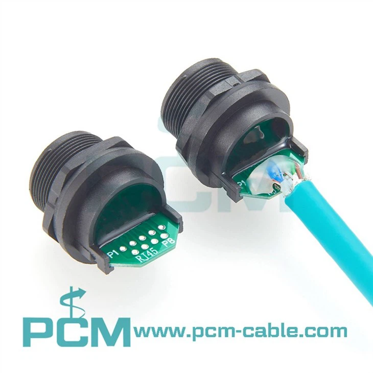 Rugged Waterproof RJ45 Connector for Outdoor Applications