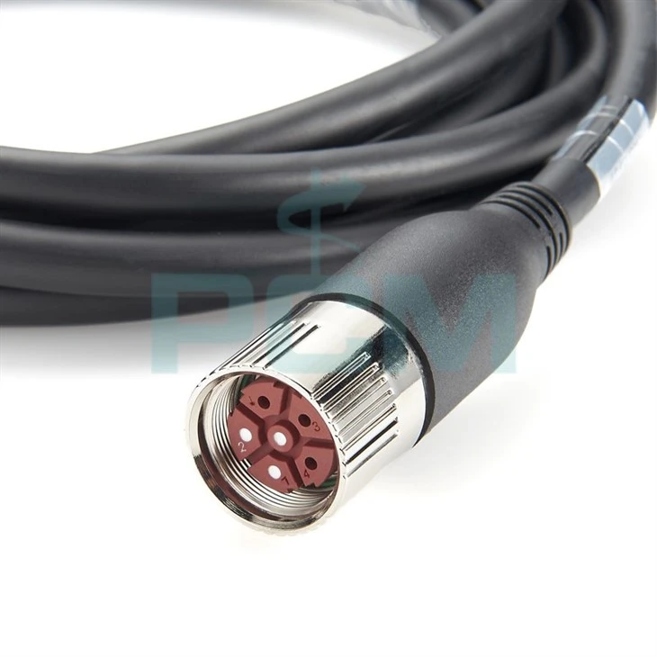 M23 circular connector cable