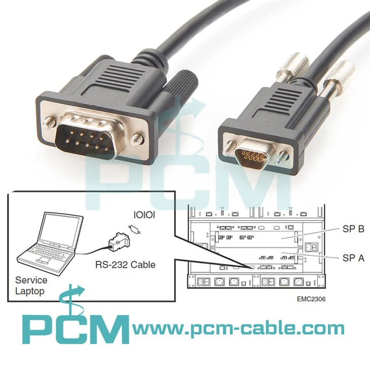 Cabo serial Micro DB9 para DB9