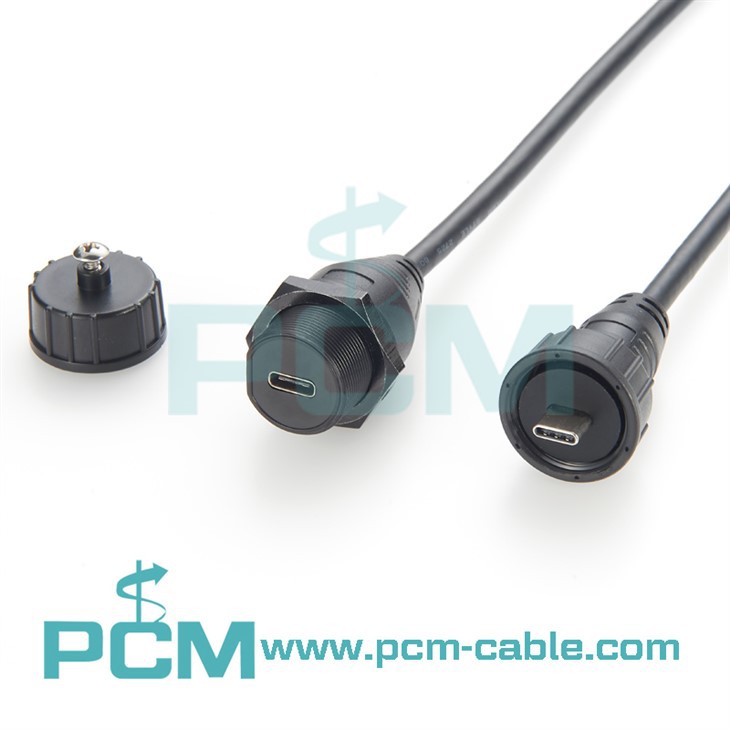 Cabo IP67 USB 3.1 Tipo C
