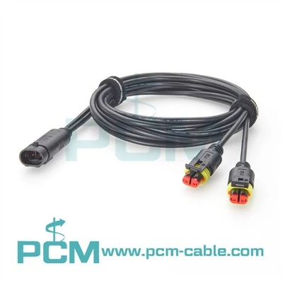 Divisor Y de 2 pólos TYCO AMP SUPERSEAL com cabo