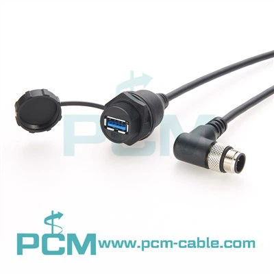Cabo de conexão USB compatível com IFM EC9125