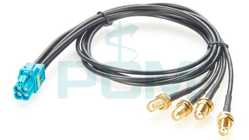 automotive wire harness ethernet fakra mini connector HSD HSC HSL MATEnet cable assembly automotive wire harness ethernet fakra mini connector HSD HSC HSL MATEnet cable assembly