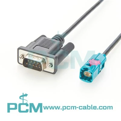 Chicote automotivo de arnês db9 macho para h-mtd conector masculino