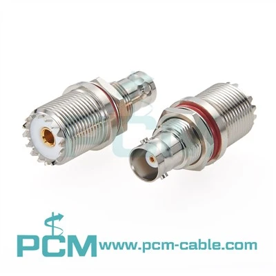 BNC para adaptador de anteparo UHF