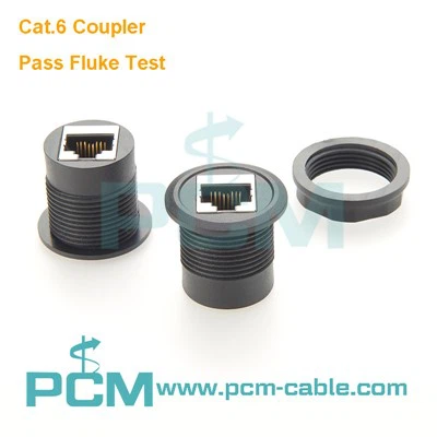 Conector de passagem Cat6 RJ45
