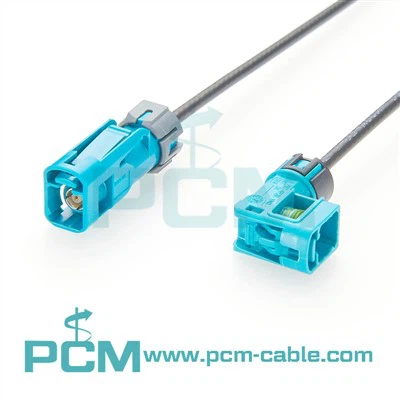 IP67 Mini Fakra para Fakra Cable para sistemas de câmeras de carro ADAS