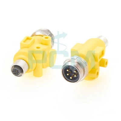 Tamanho mínimo 7/8" macho para adaptador fêmea M12